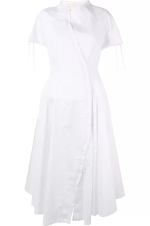 AGANOVICH Damen Hemdkleider - Ausgestelltes Hemdkleid