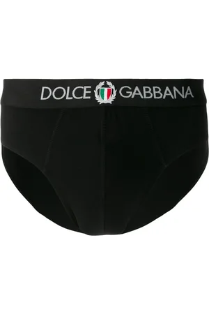 Dolce & Gabbana Slip mit Logo-Stickerei