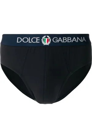 Dolce & Gabbana Slip mit Logo-Stickerei