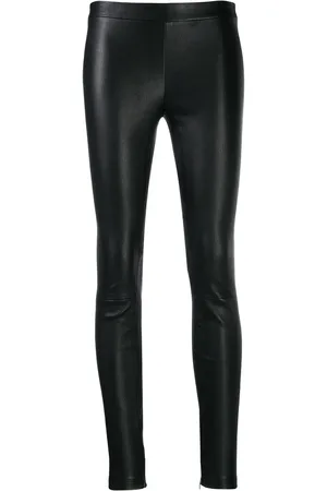 Vince Lederhose mit schmalem Schnitt