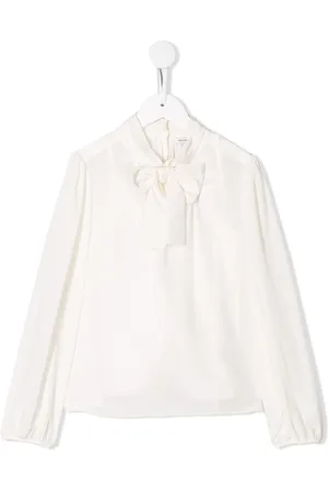 Dolce & Gabbana Bluse mit Schleifenkragen