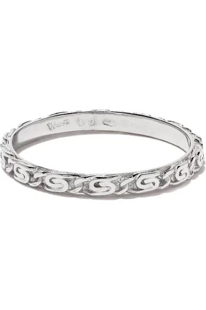 WOUTERS & HENDRIX 18kt Weißgoldring im Ketten-Design