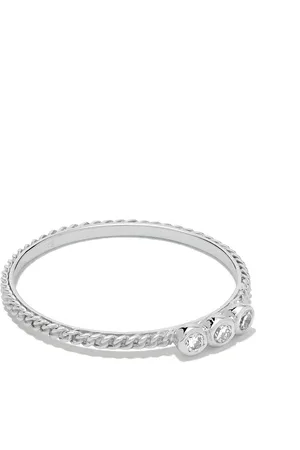 WOUTERS & HENDRIX 18kt Weißgoldring mit Diamanten