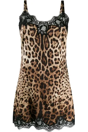 Dolce & Gabbana Camisole-Top mit Leoparden-Print