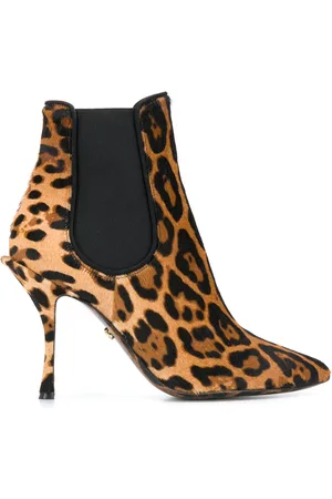Dolce & Gabbana Stiefeletten mit Leoparden-Print