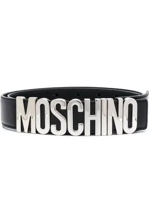 Moschino Gürtel mit Logo-Schild