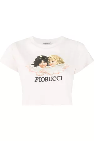 Fiorucci Damen Shirts - Vintage Angels' Oberteil