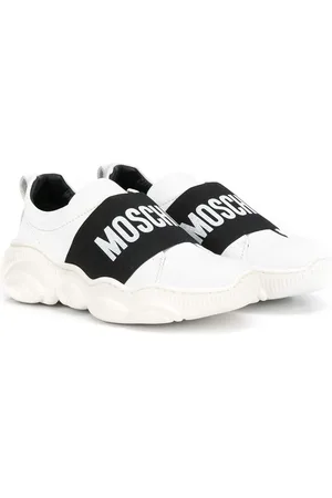Moschino Sneakers mit Logo-Riemen