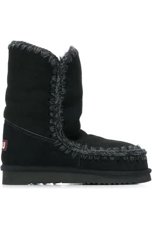 Mou Stiefel mit gewebtem Detail