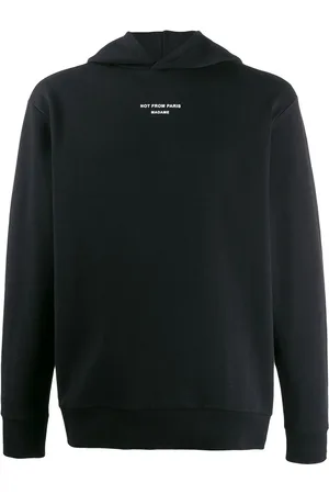 Drôle de Monsieur Kapuzenpullover mit Slogan