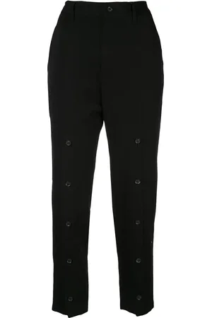 YOHJI YAMAMOTO Hoch sitzende Hose