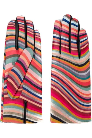 Paul Smith Gestreifte Handschuhe