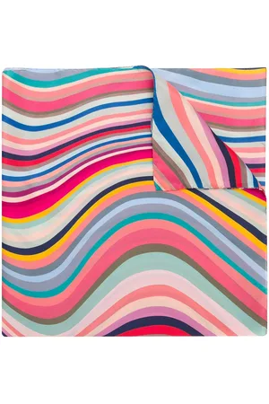 Paul Smith Seidenschal mit Streifen