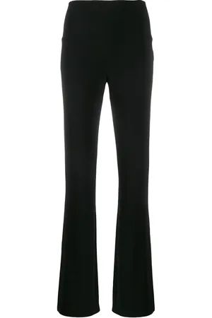 Norma Kamali Hoch sitzende Hose mit geradem Bein