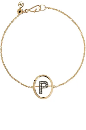 ANNOUSHKA 18kt Gelbgoldarmband mit Diamanten