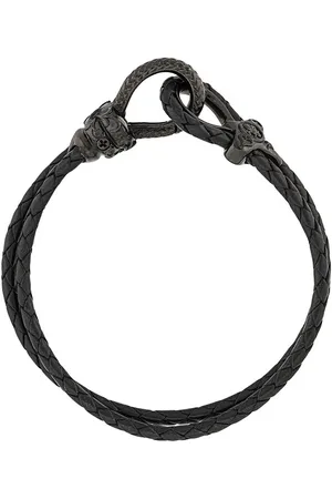 Nialaya Gewickeltes Lederarmband