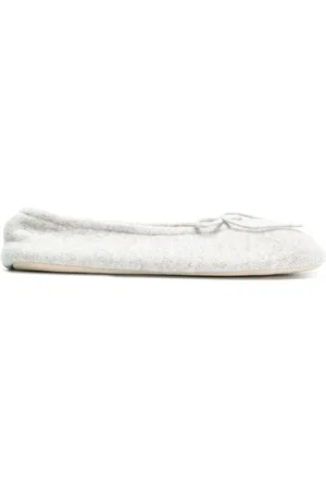 N.PEAL Slipper mit Schleife