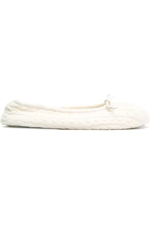 N.PEAL Slipper mit Zopfmuster