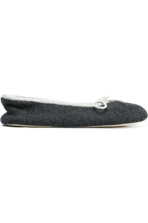 N.PEAL Slipper mit Schleife