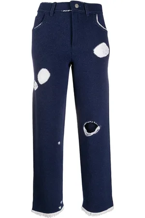 Barrie Boyfriend-Hose im Jeans-Look