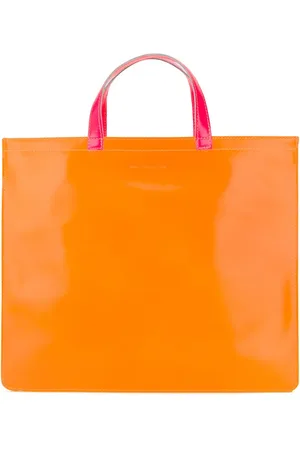 Comme des Garçons Neonfarbener Shopper