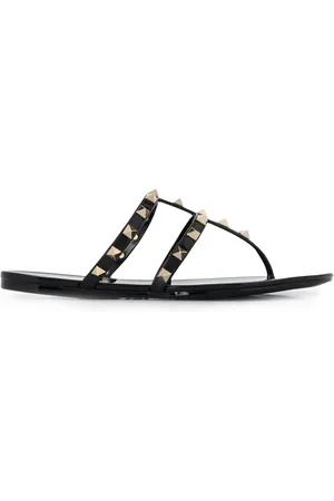 VALENTINO GARAVANI Rockstud Pantoletten mit Zehensteg