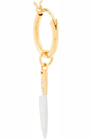 TRUE ROCKS Zweifarbige Creole mit Messer