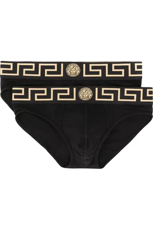 VERSACE Greca Border briefs (pack of two)