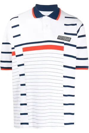 MARTINE ROSE Gestreiftes Poloshirt