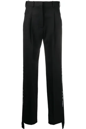 Stella McCartney Gerade Hose mit Streifen