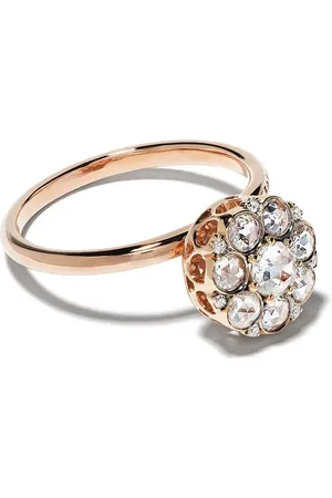 SELIM MOUZANNAR 18kt Rotgoldring mit Diamanten