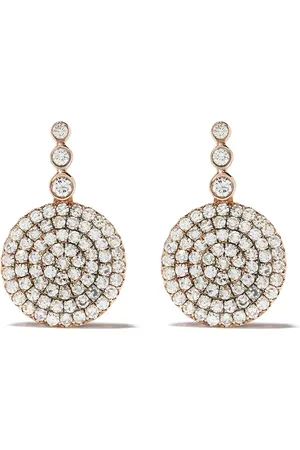 SELIM MOUZANNAR 18kt Rotgoldohrringe mit Diamanten