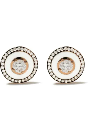 SELIM MOUZANNAR 18kt Rotgoldohrringe mit Diamanten