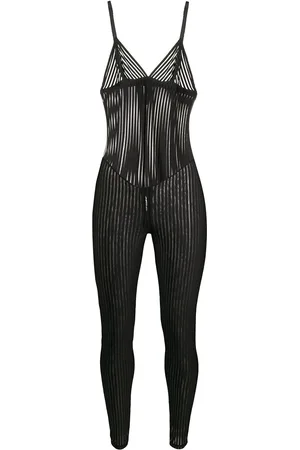 MAISON CLOSE Gestreifter Catsuit