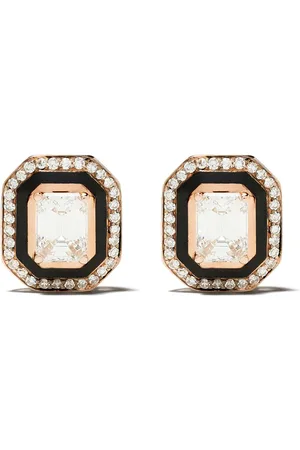 SELIM MOUZANNAR 18kt Rotgoldohrringe mit Diamanten