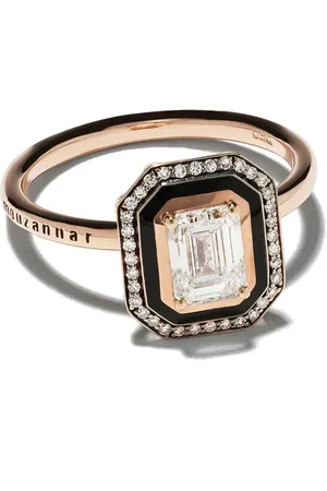 SELIM MOUZANNAR 18kt Rotgoldring mit Diamanten