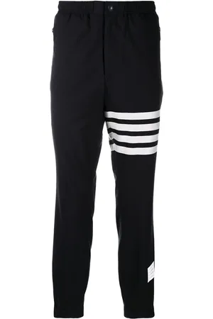 Thom Browne Elegante Jogginghose mit Streifen