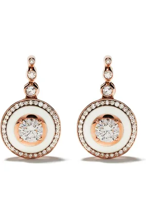 SELIM MOUZANNAR 18kt Rotgoldohrringe mit Diamanten