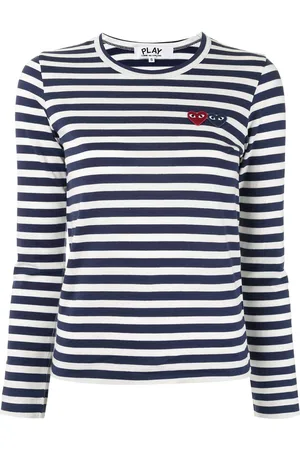 Comme des Garçons Gestreiftes Oberteil