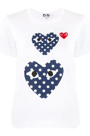 Comme des Garçons T-Shirt mit Herz-Print
