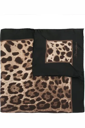 Dolce & Gabbana Schal mit Leoparden-Print