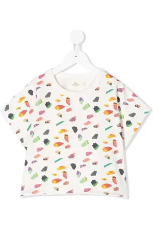 Le pandorine T-Shirt mit geometrischem Print