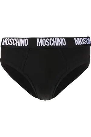 Moschino Slip mit Logo-Bund