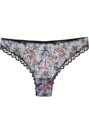 Dolci Follie Slip mit Zebra-Print