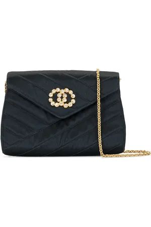 CHANEL 1992 Schultertasche mit CC
