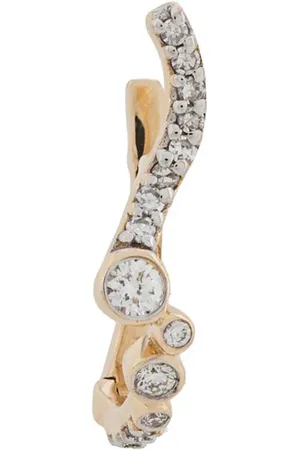 Maria Black 14kt Gelbgoldohrringe mit Diamanten