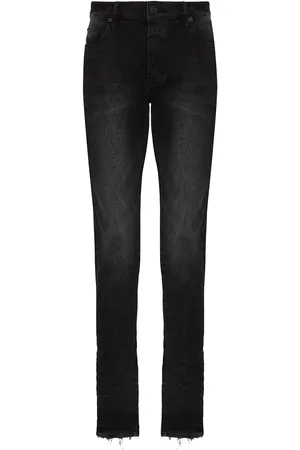 Purple Brand Ausgeblichene Skinny-Jeans