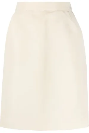 CHANEL 1990s Gerader Taillenrock