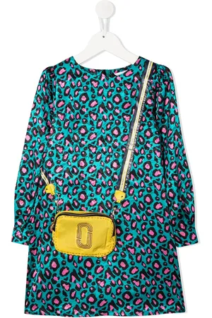 Marc Jacobs Cheetah Kleid mit Trompe-l