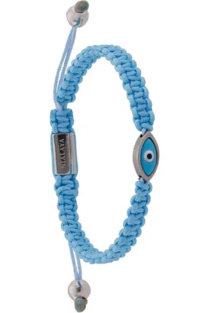 Nialaya Kordelarmband mit Evil Eye